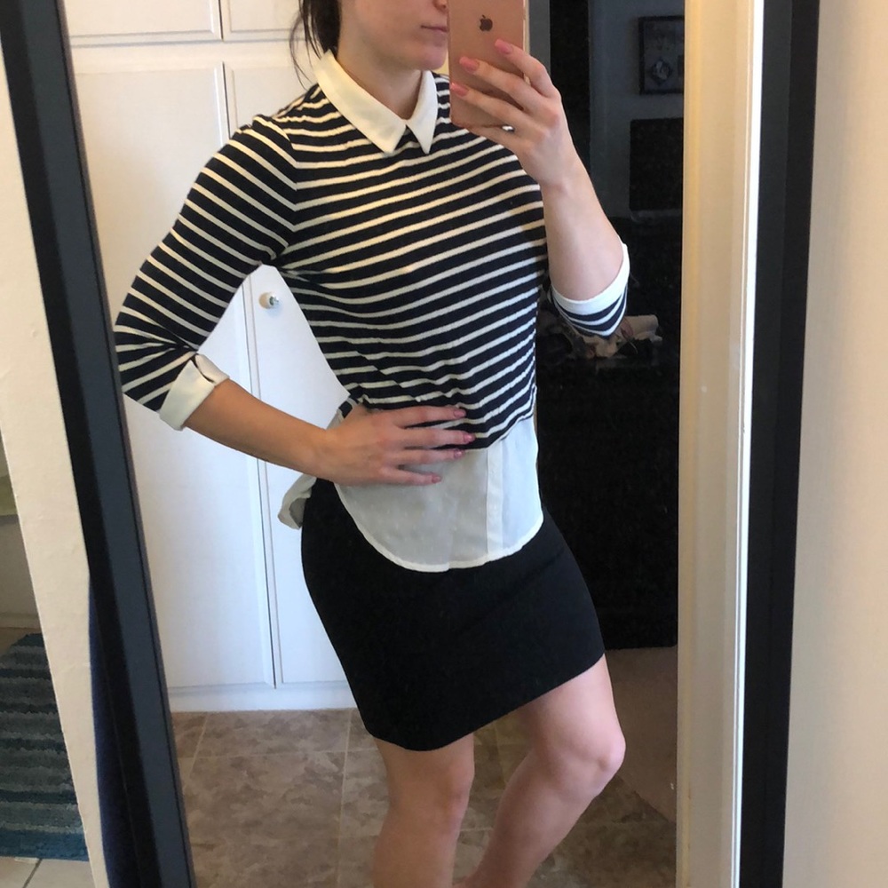 Cute & Soft Striped Blouse!
